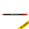 Aanbieding: 10x Edding 1340 brushpen rood 239661 - 1