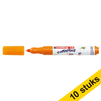 Aanbieding: 10x Edding 14 Funtastics viltstift oranje (3 mm rond)
