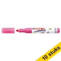 Aanbieding: 10x Edding 14 Funtastics viltstift roze (3 mm rond)
