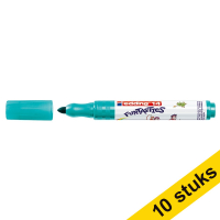 Aanbieding: 10x Edding 14 Funtastics viltstift turquoise (3 mm rond)