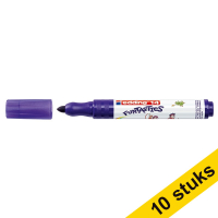 Aanbieding: 10x Edding 14 Funtastics viltstift violet (3 mm rond)