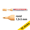 Aanbieding: 10x Edding 3000 permanent marker licht oranje (1,5 - 3 mm rond) 240568 - 1