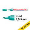 Aanbieding: 10x Edding 3000 permanent marker turquoise (1,5 - 3 mm rond) 240566 - 1