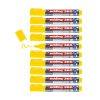 Aanbieding: 10x Edding 360 whiteboard marker geel (1,5 - 3 mm) 240548 - 1