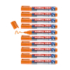 Aanbieding: 10x Edding 360 whiteboard marker oranje (1,5 - 3 mm) 240549 - 1