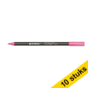 Aanbieding: 10x Edding 4200 porselein-penseelstift roze (1 - 4 mm penseelpunt) 239820 - 1