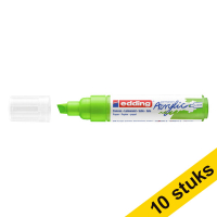 Aanbieding: 10x Edding 5000 acrylmarker geelgroen (5 - 10 mm schuin)