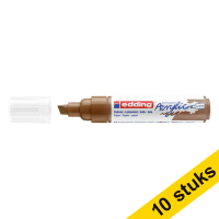 Aanbieding: 10x Edding 5000 acrylmarker hazelnoot (5 - 10 mm schuin)