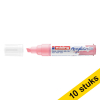 Aanbieding: 10x Edding 5000 acrylmarker stijlvol mauve (5 - 10 mm schuin) 240255 - 1