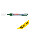 Aanbieding: 10x Edding 5100 acrylmarker mosgroen (2 - 3 mm rond) 240263 - 1