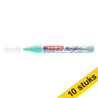 Aanbieding: 10x Edding 5100 acrylmarker opulent turquoise (2 - 3 mm rond)