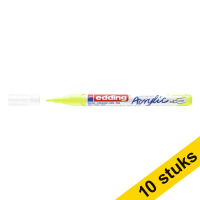 Aanbieding: 10x Edding 5300 acrylmarker neongeel (1 - 2 mm rond)