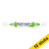 Aanbieding: 10x Edding 5400 acryl 3D double liner geelgroen (2  - 3 / 5 - 10 mm) 240323 - 1