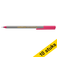 Aanbieding: 10x Edding 55 fineliner karmijnrood