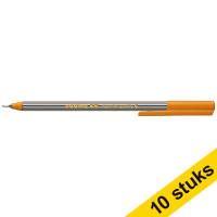 Aanbieding: 10x Edding 55 fineliner oranje