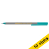 Aanbieding: 10x Edding 55 fineliner turquoise 239889 - 1