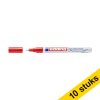 Aanbieding: 10x Edding 780 glanslakmarker rood (0,8 mm rond) 200989 - 1