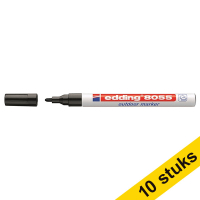 Aanbieding: 10x Edding 8055 outdoor marker zwart (1 - 2 mm rond)
