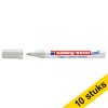 Aanbieding: 10x Edding 8200 voegenmarker zilvergrijs (2 - 4 mm rond) 239918 - 1