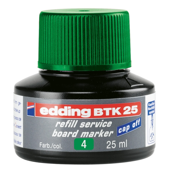 Edding BTK 25 navulinkt groen (25 ml) 4-BTK25004 200566 - 1