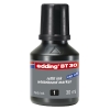 Edding BT 30 navulinkt zwart (30 ml)