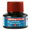 Edding FTK 25 navulinkt rood