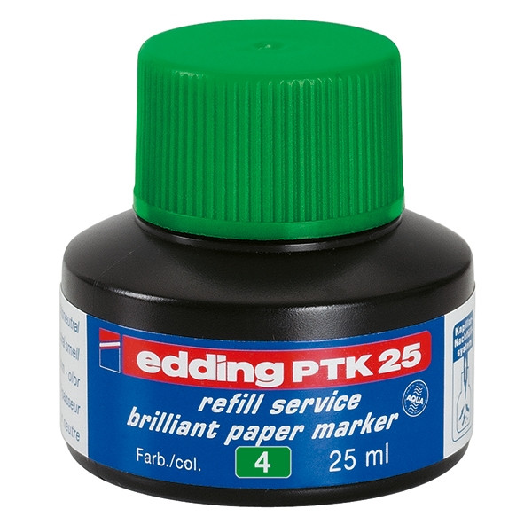 Edding PTK 25 navulinkt groen 4-PTK25004 239224 - 1