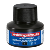 Edding PTK 25 navulinkt zwart 4-PTK25001 239221