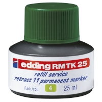 Edding RMTK 25 navulinkt groen (25 ml) 4-RMTK25004 200929