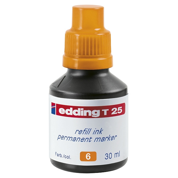 Edding T25 navulinkt oranje (30 ml) 4-T25006 200921 - 1