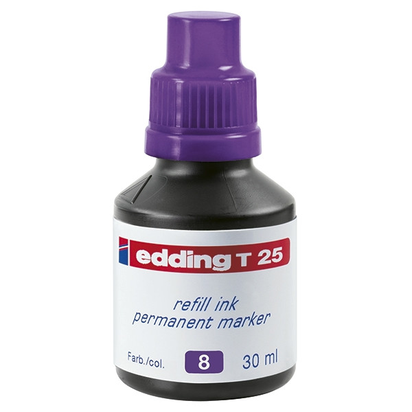 Edding T25 navulinkt violet (30 ml) 4-T25008 200923 - 1