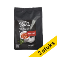 Aanbieding: 2x Effe Soep Tomaat navulling voor automaat (680 gram)