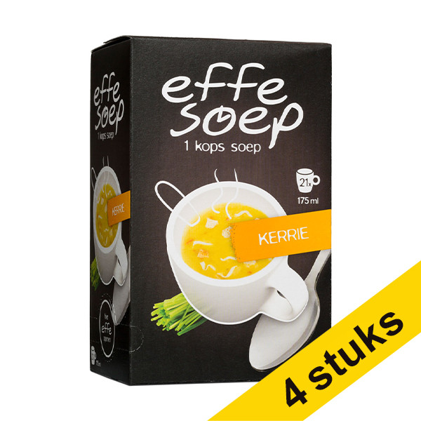 Aanbieding: 4x Effe Soep Kerrie 175 ml (21 stuks) 423193 - 1
