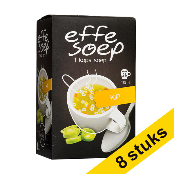 Effe Soep Aanbieding: 8x Effe Soep Kip 175 ml (21 stuks)  404339 - 1