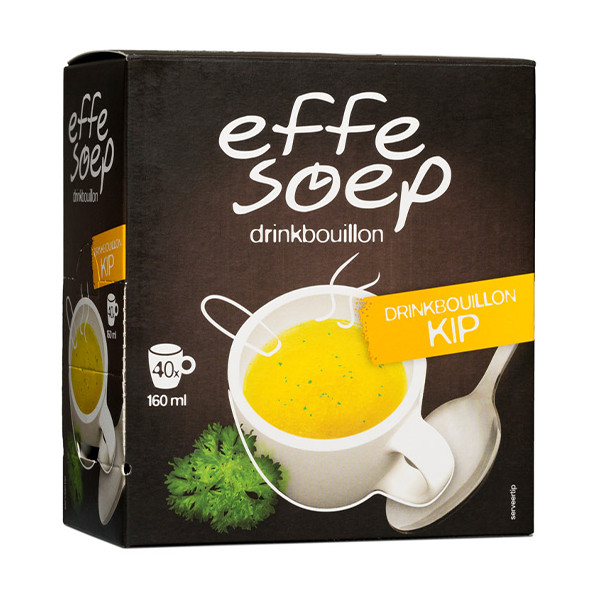 Effe Soep drinkbouillon kip 160 ml (40 stuks) 701015 423187 - 1