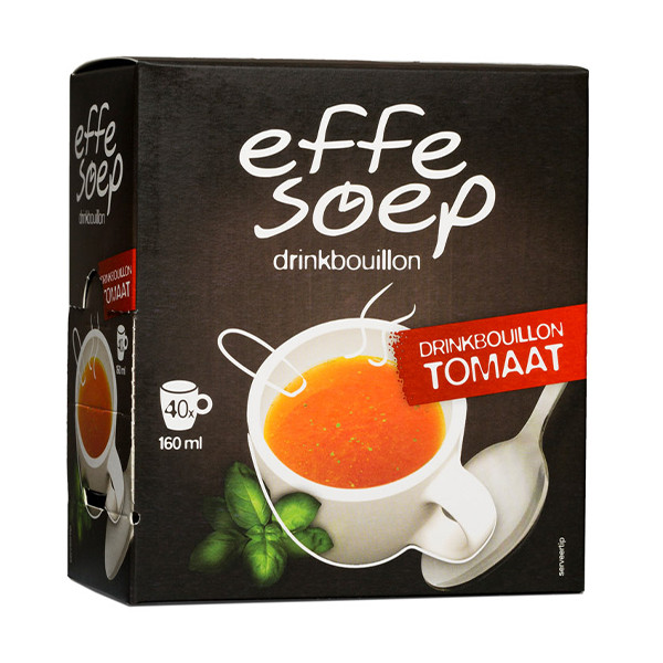 Effe Soep drinkbouillon tomaat 160 ml (40 stuks) 701014 423186 - 1