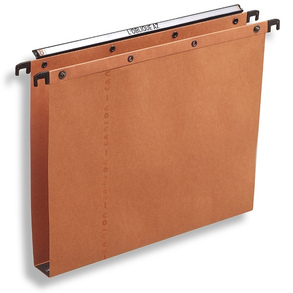 Elba AZO Ultimate hangmappen A4 - 330 mm met 30 mm bodem oranje (25 stuks) 100330272 237514 - 1