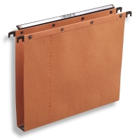 Elba AZO Ultimate hangmappen Folio - 365 mm met 30 mm bodem oranje (25 stuks) 100330308 237516