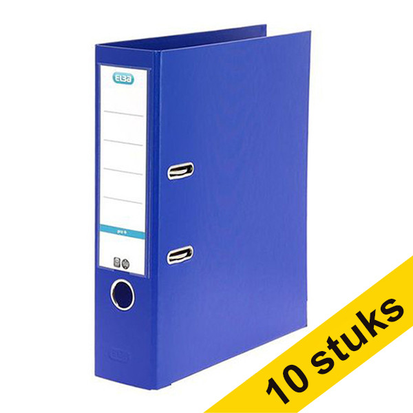 Aanbieding: 10x Elba Smart Pro+ ordner A4 plastic blauw 80 mm 237692 - 1
