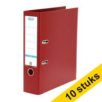 Aanbieding: 10x Elba Smart Pro+ ordner A4 plastic donkerrood 80 mm