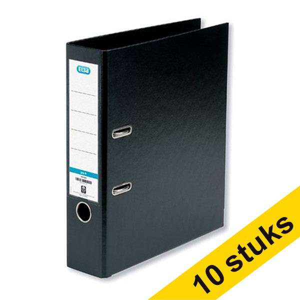 Aanbieding: 10x Elba Smart Pro+ ordner A4 plastic zwart 80 mm 237706 - 1