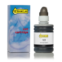 Epson 101 inktfles zwart (123inkt huismerk) C13T03V14AC 020133
