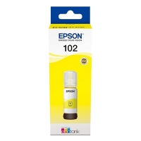 Epson 102 inktfles geel (origineel) C13T03R440 027176