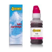 Epson 103 inktfles magenta (123inkt huismerk) C13T00S34AC 052103