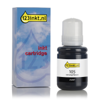 Epson 105 inktfles zwart (123inkt huismerk)