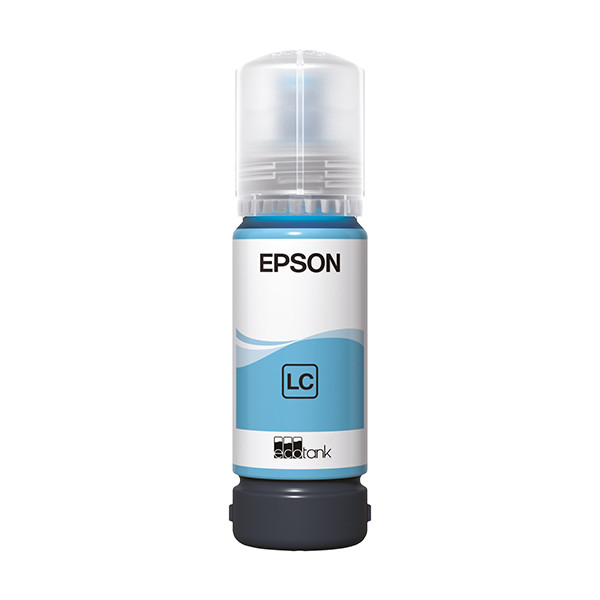 Epson 107 inkttank licht cyaan (origineel) C13T09B540 083684 - 1
