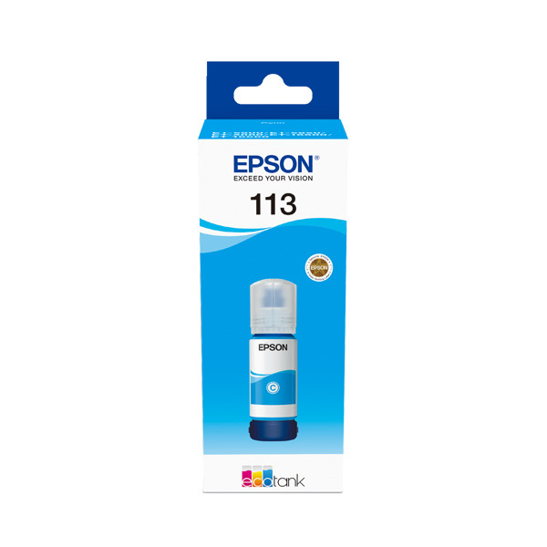 Epson 113 inktfles cyaan (origineel) C13T06B240 083482 - 1