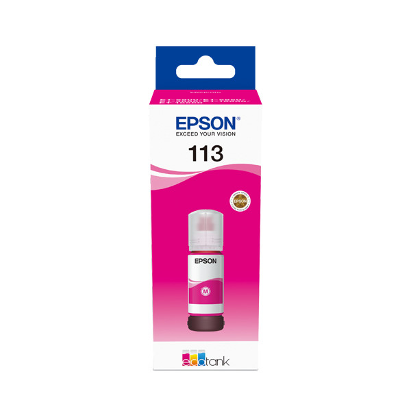 Epson 113 inktfles magenta (origineel) C13T06B340 083484 - 1