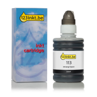 Epson 113 inktfles zwart (123inkt huismerk) C13T06B140C 083481