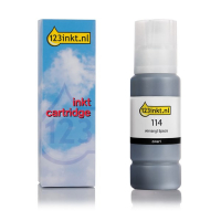 Epson 115 inktfles pigment zwart (123inkt huismerk) C13T07C14AC 084319